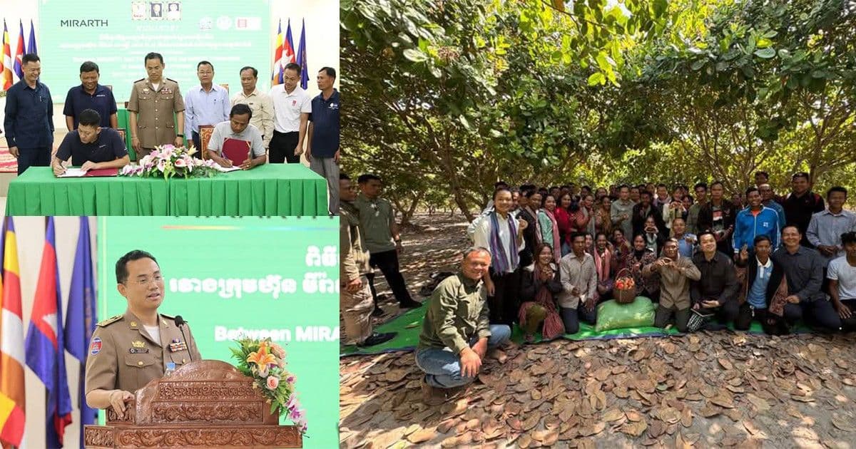 Kampong Thom Provincial Governor Advocates for Cashew Policy to Enhance Livelihoods
