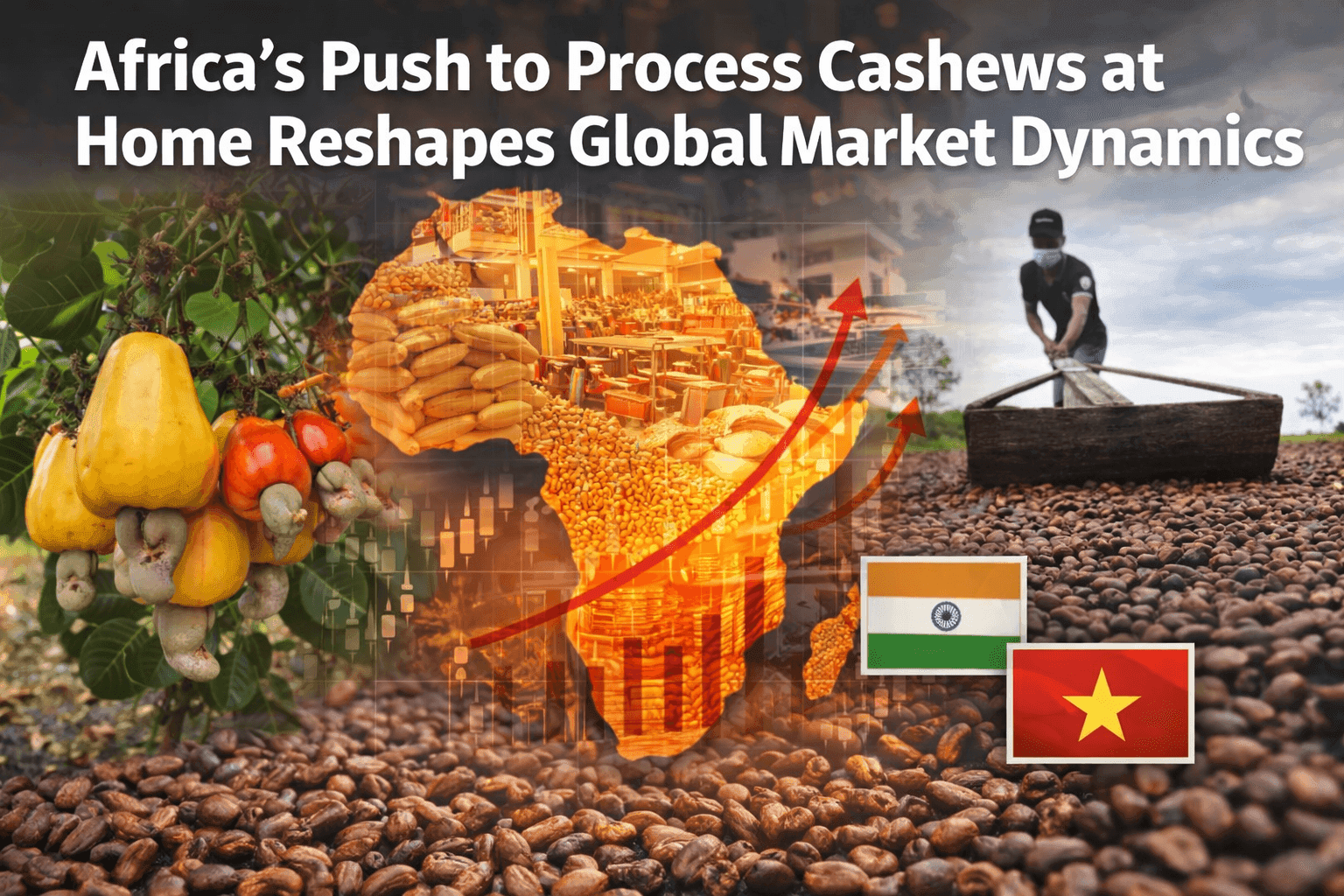 Africa’s Push to Process Cashews at Home Reshapes Global Market Dynamics